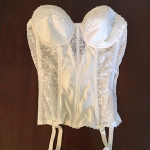 White Bustier 36B